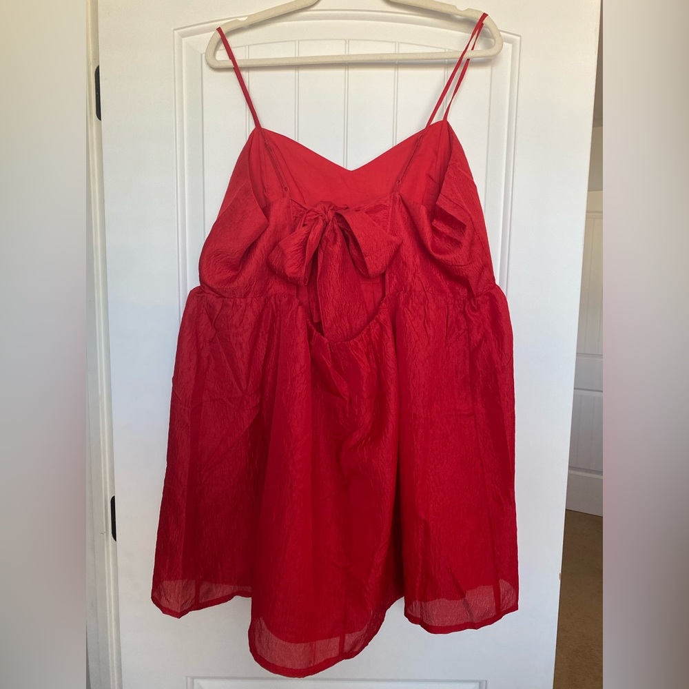 Red Bow Dress